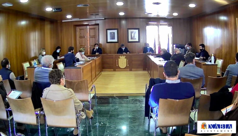 Session plénière ordinaire du conseil municipal de Xàbia en décembre