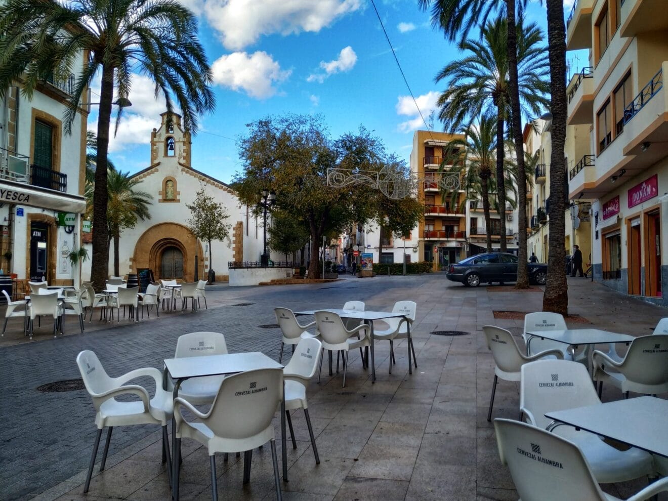 Terrazas de bares en Xàbia