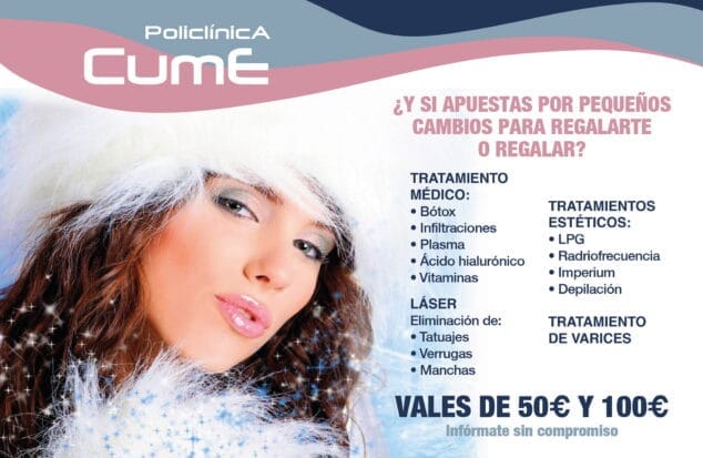Imagen: Vales de regalo en Policlínica CUME
