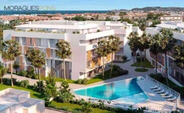 Vista general del Residencial Unic, obra nueva en Jávea – MORAGUESPONS Mediterranean Houses