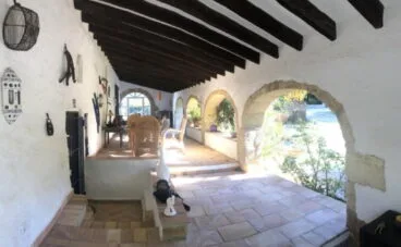 Arcos en una finca rústica en venta en Jávea con Terramar Costa Blanca