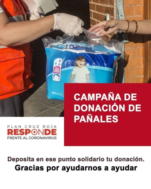 Imagen: Campaña de recogida de pañales