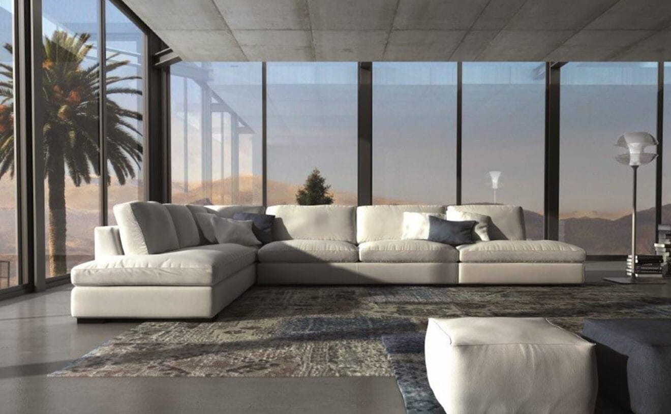 Diversidad de sofás en Muebles Martínez
