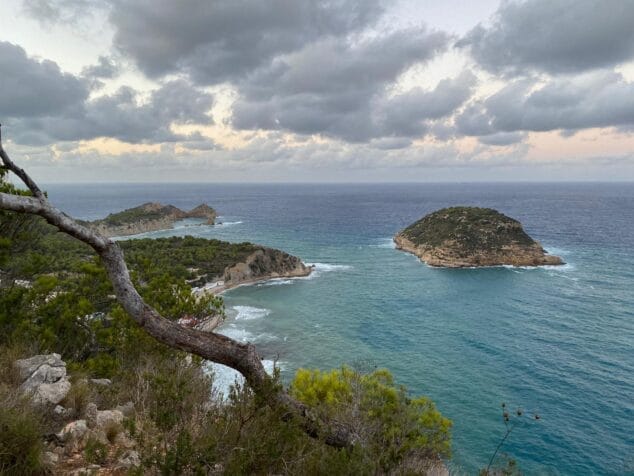 Imagen: Xàbia desde el mirador de Cap Negre