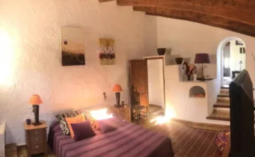 Una de las habitaciones de una finca rústica en venta en Jávea con Terramar Costa Blanca