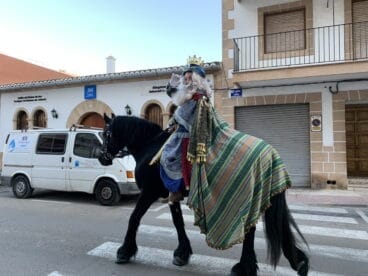 Llegada de los Reyes Magos a Xàbia