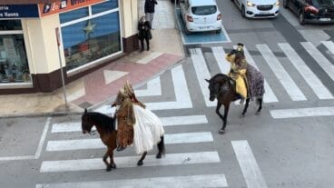 Llegada de los Reyes Magos a Xàbia