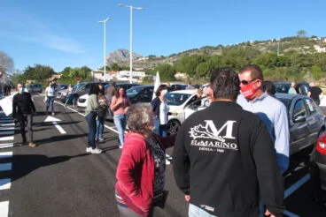 Manifestación de los hosteleros