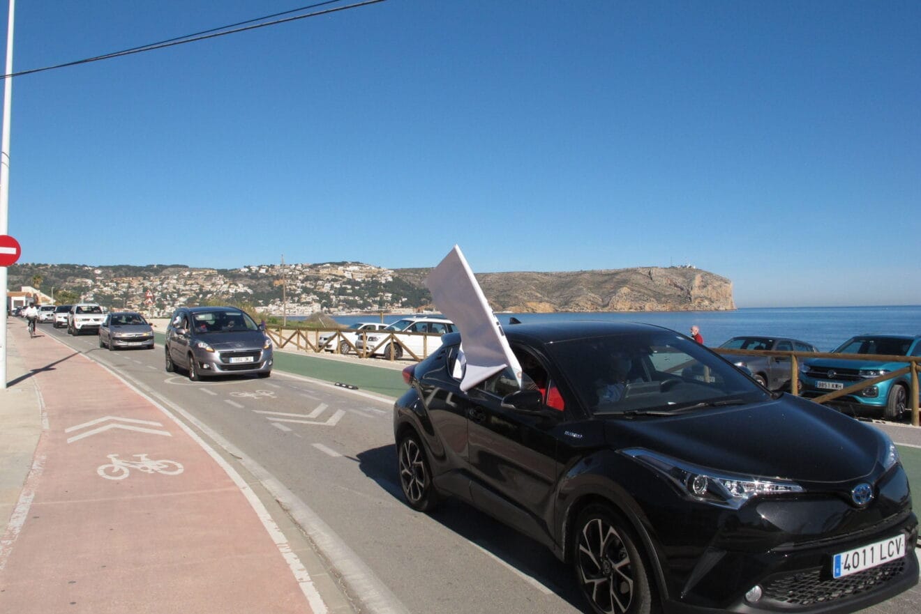 Manifestación de los hosteleros