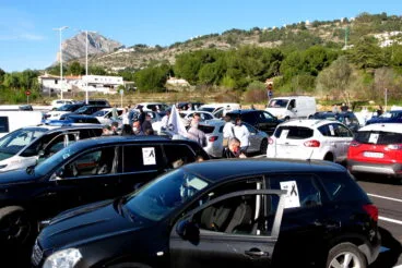 Manifestación de los hosteleros