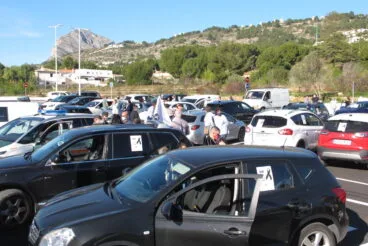 Manifestación en defensa de la hostelería