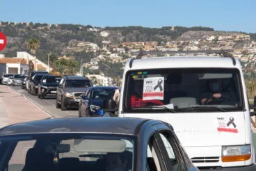 Manifestación en defensa de la hostelería