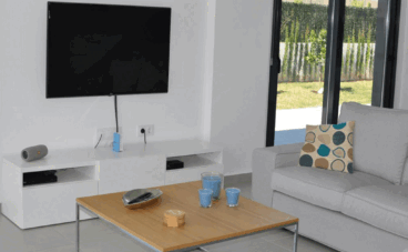 Salón de un chalet en venta en la zona Tosalet de Jávea – Atina Inmobiliaria