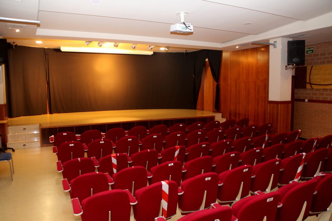 Salón de actos de la Casa de Cultura