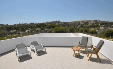 Solarium de un chalet en venta en la zona Tosalet de Jávea – Atina Inmobiliaria
