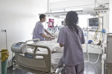 UCI del Hospital Marina Salud