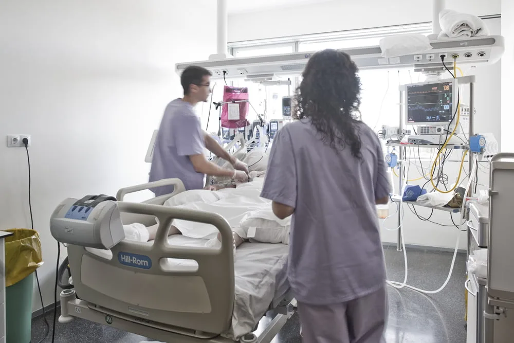 UCI del Hospital Marina Salud