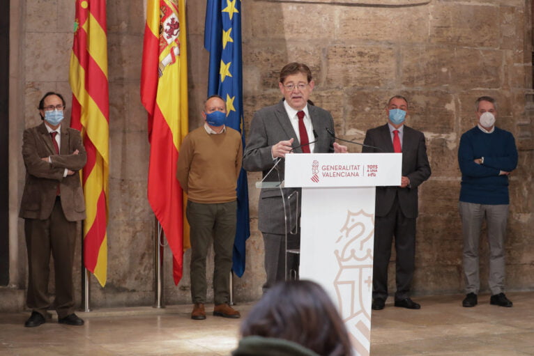 Ximo Puig presenta el 'Plan Resiste'