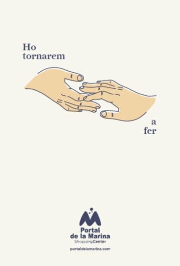 Campaña publicitaria «Ho tornarem a fer» de Portal de la Marina