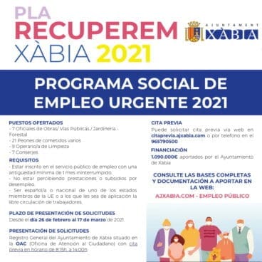 Plan Empleo Social 2021