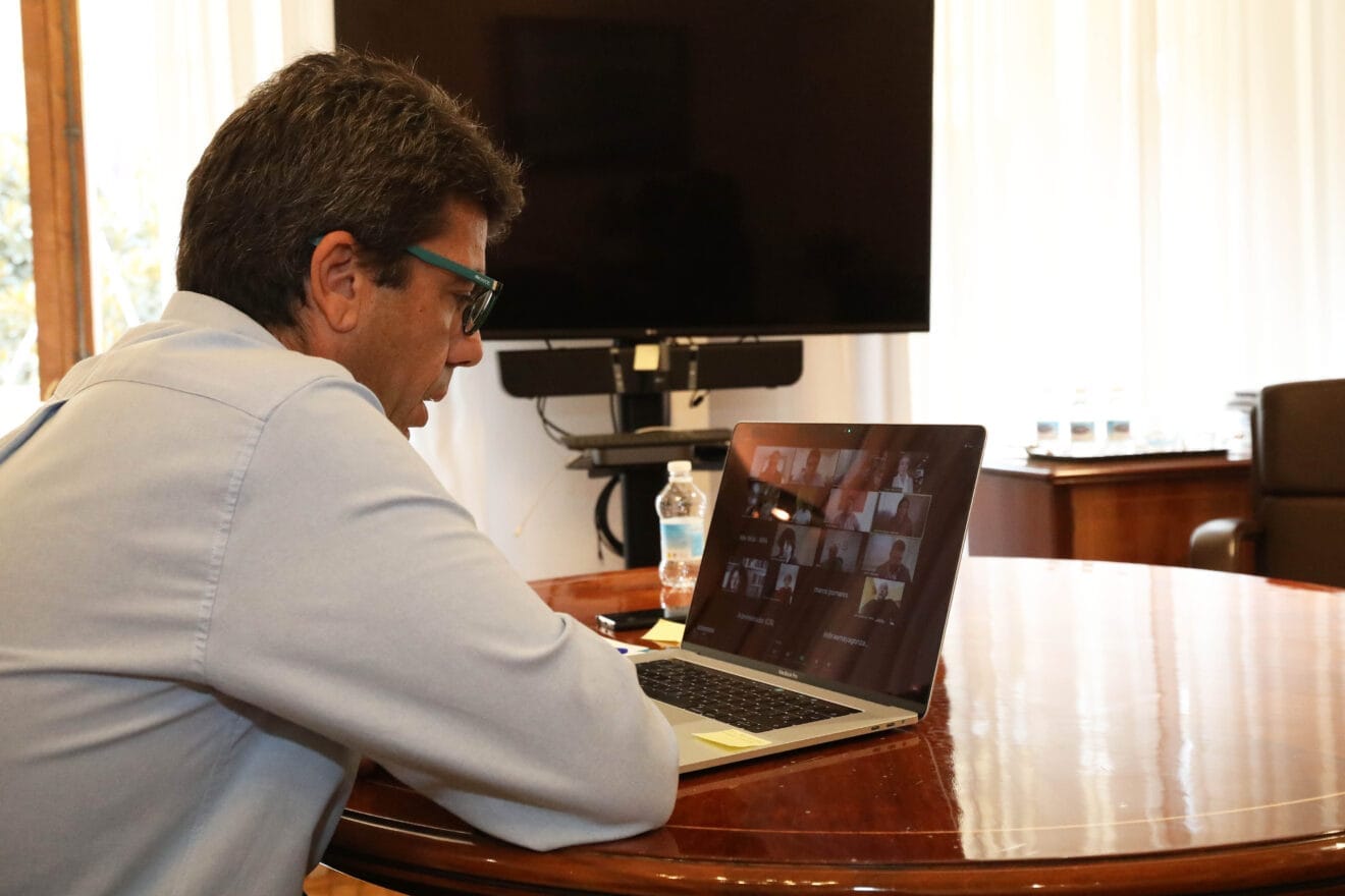 Reunión de Carlos Mazón con la hostelería