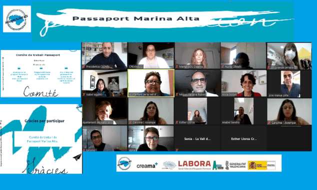 Imagen: Reunión de trabajo del proyecto Passaport Marina Alta