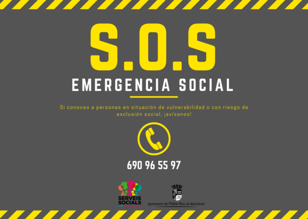 Imagen: S.O.S Emergencia social Benitatxell