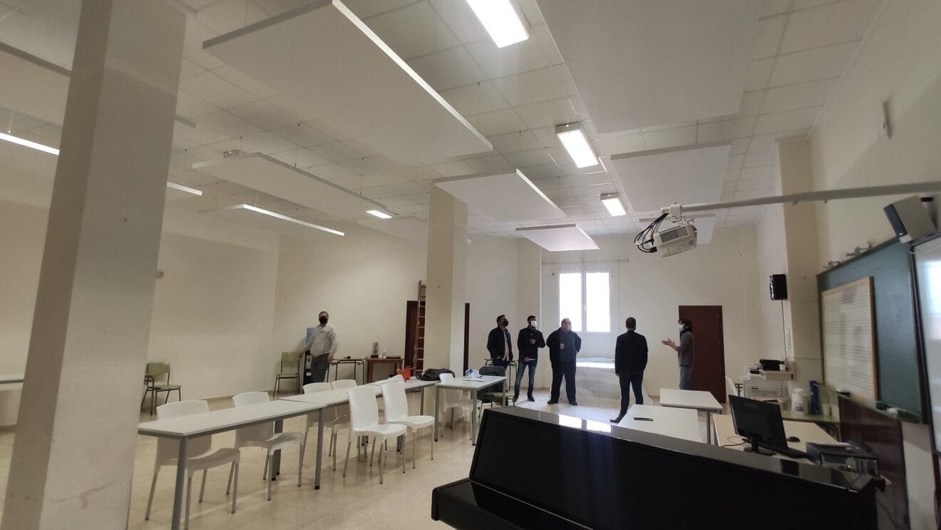 Benitatxell insonoriza las aulas de la Escuela de Música