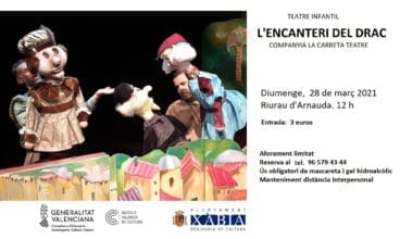 Cartel del teatro L’encanteri