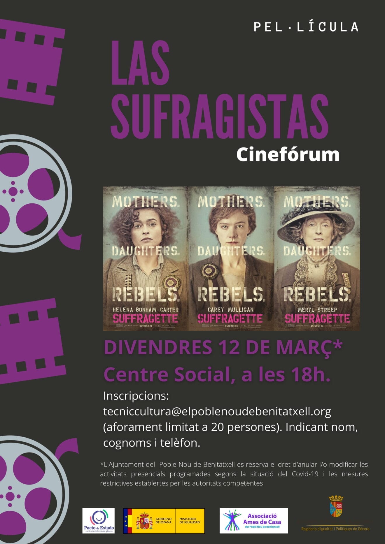 Cineforum 'Las Sufragistas'