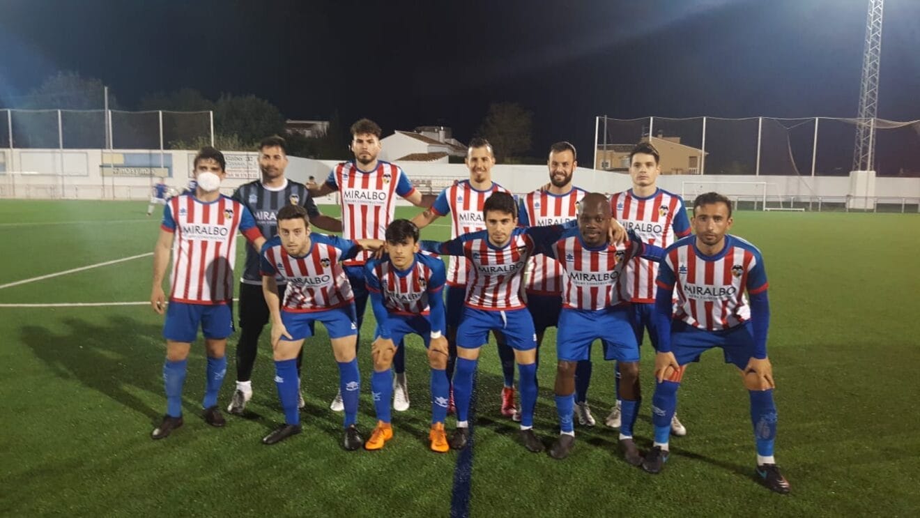 El once del CD Jávea