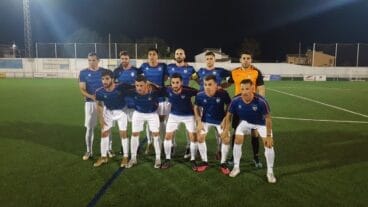 El once del CF Gandia