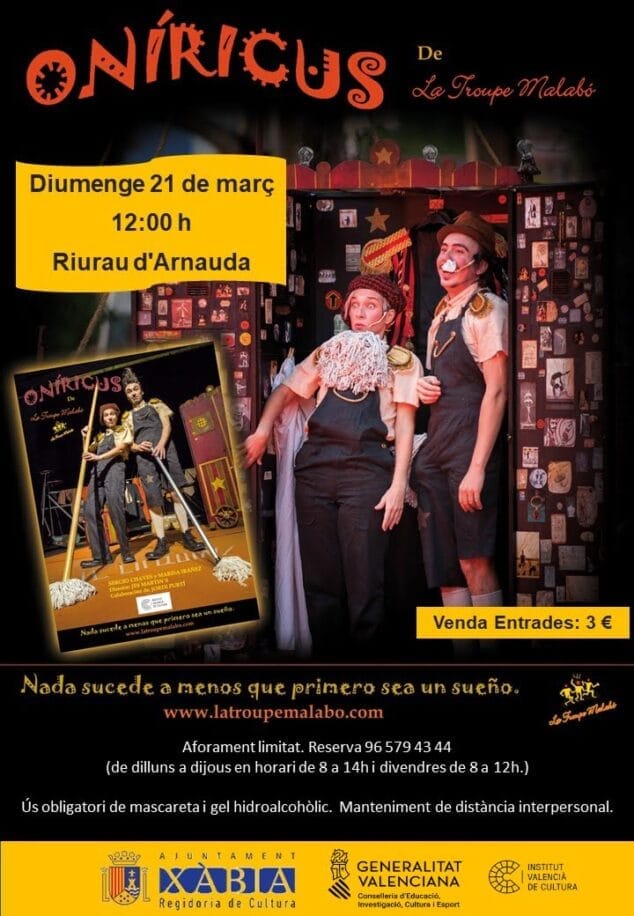 Imagen: Espectáculo de Circo en Xàbia