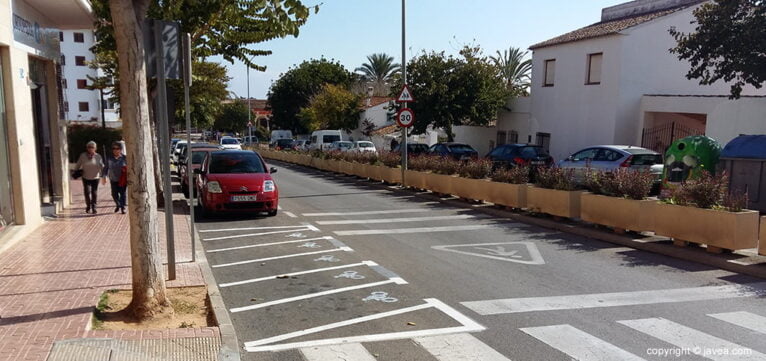 Parking in Xàbia