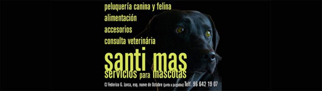 Logotipo de Santi Mas - Servicios para mascotas