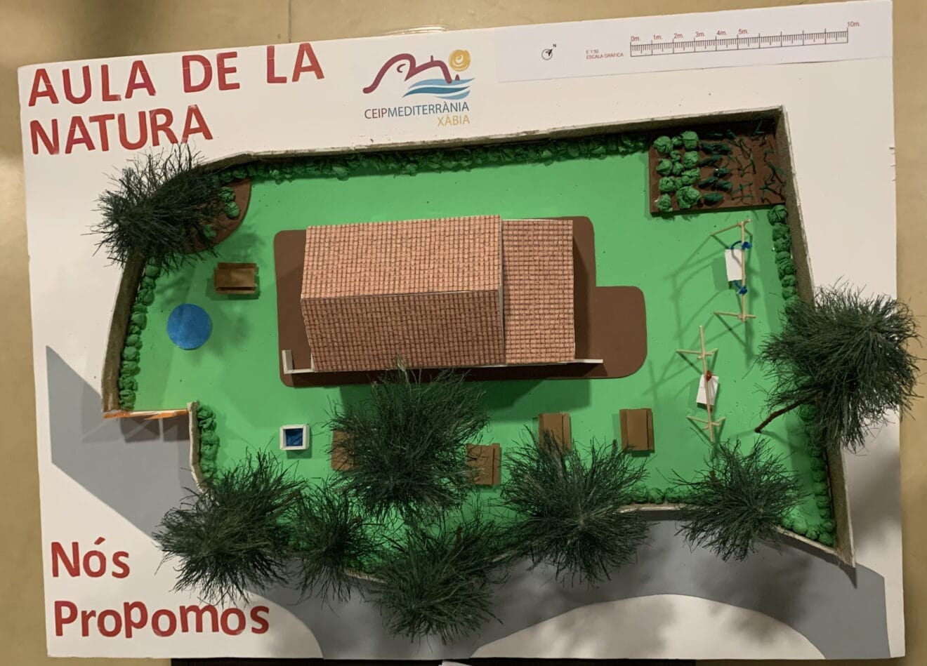 Maqueta para convertir Aula de la Natura en Centro Excursionista