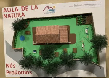 Maqueta para convertir Aula de la Natura en Centro Excursionista