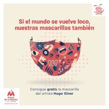 Mascarilla diseñada por Hugo Giner – Portal de la Marina