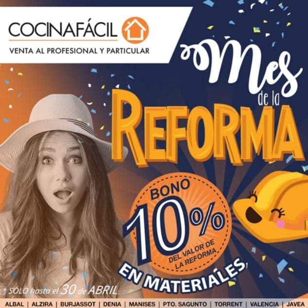 Imagen: Mes de la reforma en Cocina Fácil