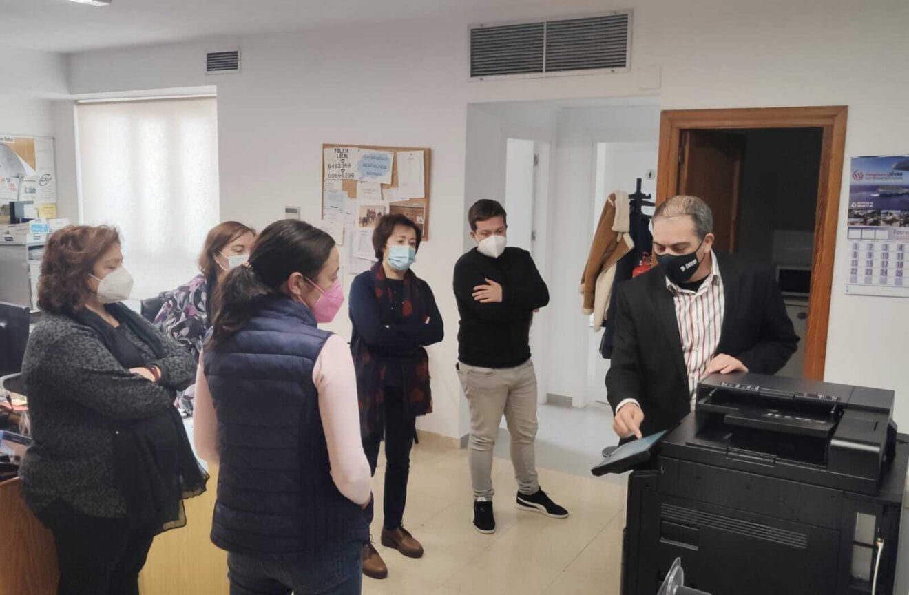 Nuevas impresoras eficientes en el Ayuntamiento de Benitatxell