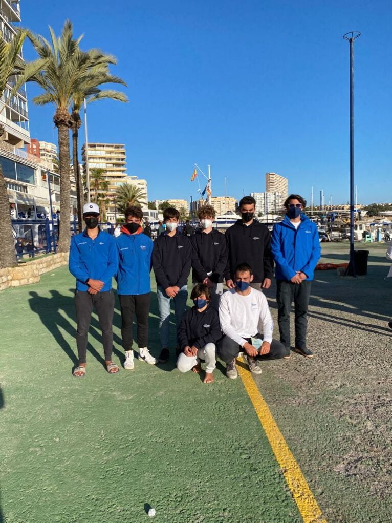 Deelnemers aan de CN Jávea de 'Tablas' in Alicante