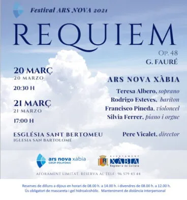 Concierto de Ars Nova: Requiem