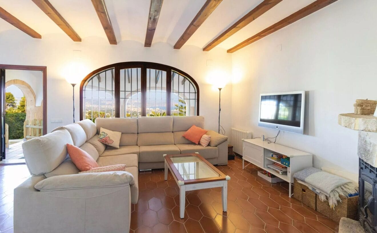 Salón de un chalet en venta en Jávea - Vicens Ash Properties