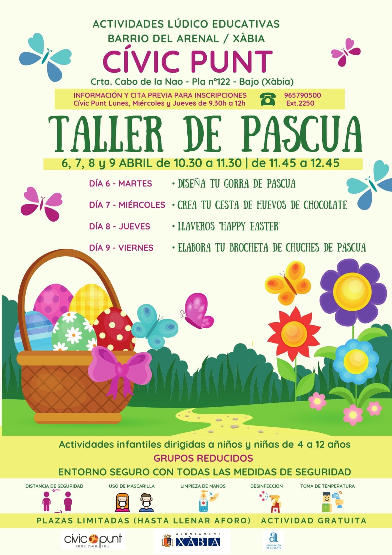 Talleres de Pascua en el Civic Punt