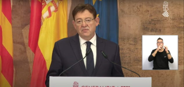 Imagen: Ximo Puig, president de la Generalitat Valenciana
