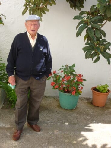 Bartolomé Buigues Bolufer, hijo de Jaime Buigues entrevistado por el autor