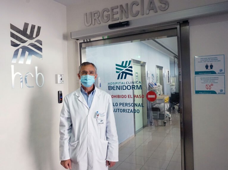 El doctor Fernando Sánchez Ruano, de Hospital Clínica Benidorm (HCB)