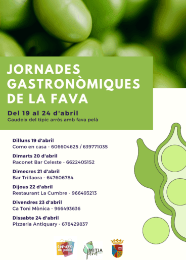 Jornadas Gastronómicas Mitjafava Fest