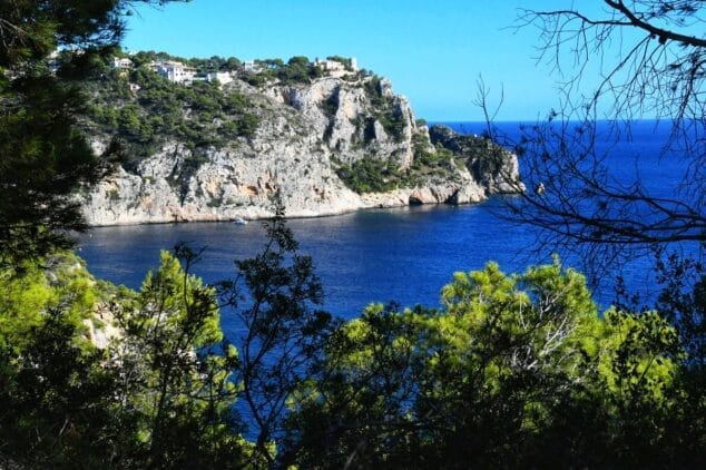 Imagen: Litoral del Xàbia. Cova del Llop Marí
