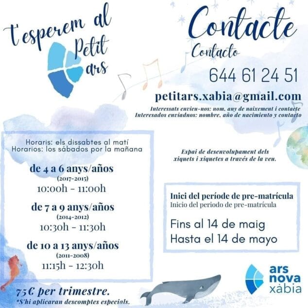 Imagen: Nueva actividad del Grup Polifónic Ars Nova